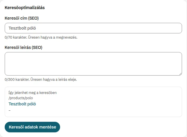 A Keresőoptimalizálás kártya